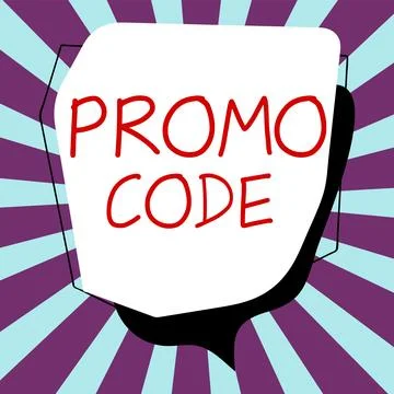 Text sign showing Promo Code. Business showcase digital numbers that give you Stock-Illustration