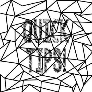 Text sign showing Quick Tips. Conceptual photo small but particularly useful Stock Illustration