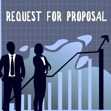 Text sign showing Request For Proposal. Business overview document contains Stock Illustration