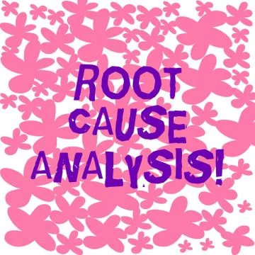Text sign showing Root Cause Analysis. Conceptual photo method of problem Stock Illustration