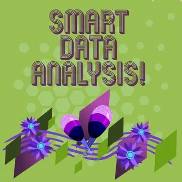 Text sign showing Smart Data Analysis. Conceptual photo collecting and analyzing Illustrazione stock