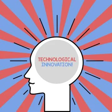 Text sign showing Technological Innovation. Conceptual photo New Invention from イラスト素材