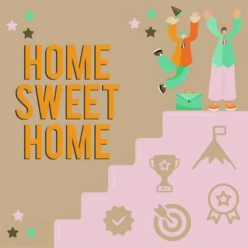 Text sign showing Time For Change. Internet Concept In house finally Comfortable Stock Illustration