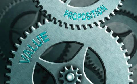Text sign showing Value Proposition. Conceptual photo feature intended to make a Stock Illustration