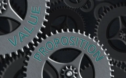 Text sign showing Value Proposition. Conceptual photo feature intended to make a Stock Illustration