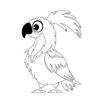 This text is simpler if we imagine it as a beautiful bird with bright feather Stock Illustration