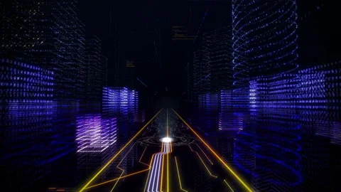 Text Software appears and slowly goes out of a shot. Computer graphics. Metadata Stock Footage 145546596