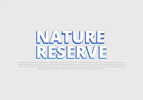 Text style effect with text style graphic element. Stock Illustration