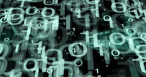 Text technology computer digit internet graphic, design word data pattern Stock Footage 150019564