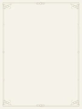 Text Template Space for Text with Decorative Corners Stock Illustration