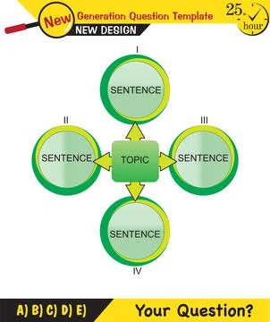 Text Templates - for teachers Stock Illustration