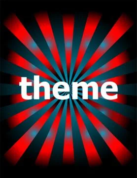 Text Theme on digital background. Information concept . For web and mobile ap Stock Illustration