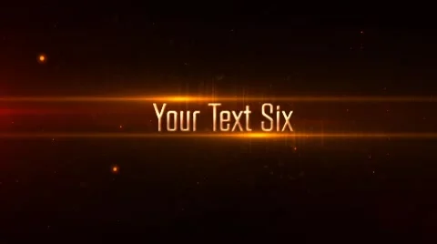 Text Titles 3D Red Lights Fly through Transition Logo Reveal Animation HD Intro Stock After Effects