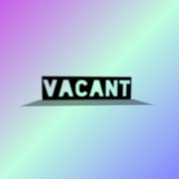 Text "vacant" on gradient purple neon blue for phone or web wallpaper Stock Illustration