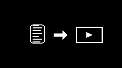 Text to Video Stock Footage 334188866