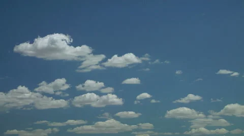 Textbook Cumulus Stock Footage 54740984