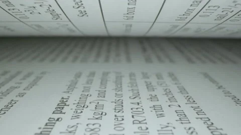 Textbook opening in close-up 库存影片 154191734