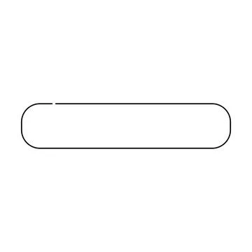 Textbox button icon design element for web mockup and application presentat.. Illustrazione stock