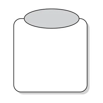 Textbox icon text message element illustration for web mockup and application Stock Illustration