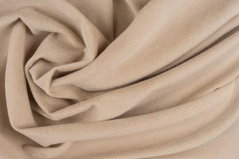 Textile and texture concept - close up of crumpled fabric background. Abstrac Stock-Fotos