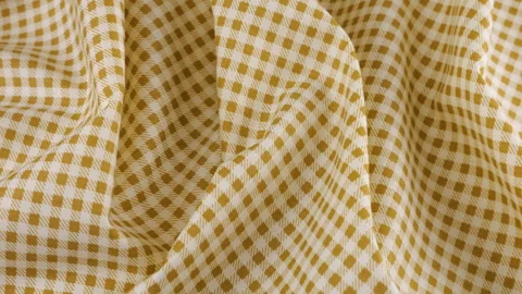 Textile background on the design theme, craft, handmade, patchwork Stock Footage 293878087