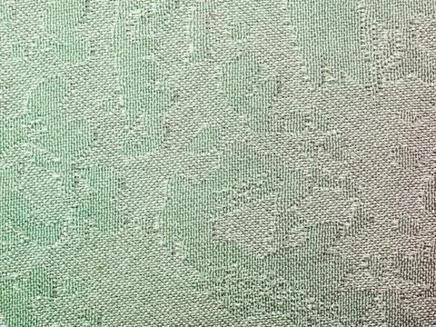 Textile background - green batik silk fabric textile background - green ba... Foto stock