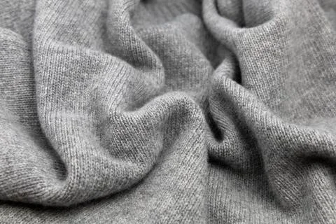 Textile background soft cashmere texture. Wool products. Stock Photos