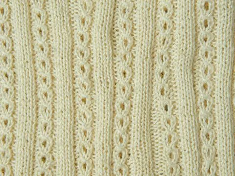 Textile background, texture of knitted clothes for text Stock Photos