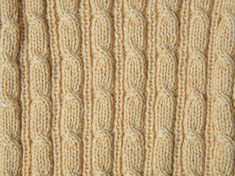 Textile background, texture of knitted clothes for text Stock Photos