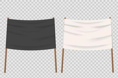 Textile banner Stock Illustration
