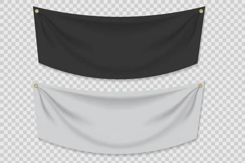 Textile banner Stock Illustration