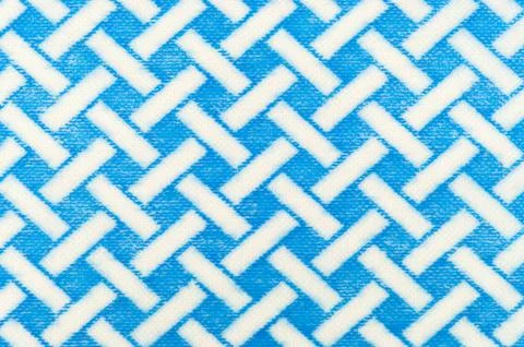 Textile with blue and white pattern Stock Photos