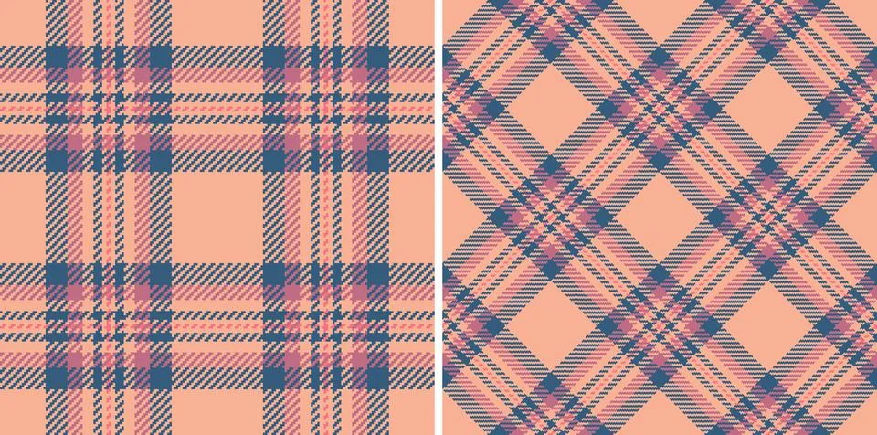 Textile check background of vector plaid tartan with a pattern seamless tex.. Illustrazione stock
