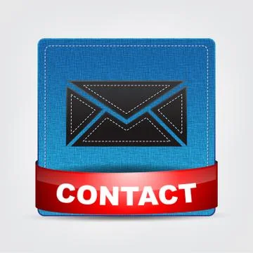 Textile contact icon 스톡 일러스트