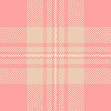 Textile design of textured plaid. Checkered fabric pattern swatch for shirt.. Stock Illustration