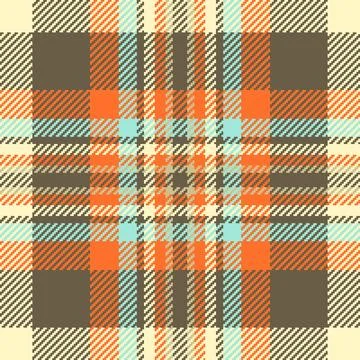 Textile design of textured plaid. Checkered fabric pattern swatch for shirt.. Stock Illustration