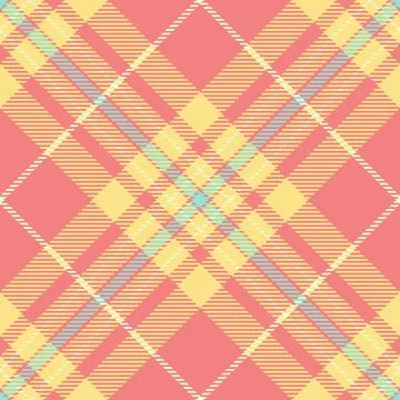 Textile design of textured plaid. Checkered fabric pattern swatch for shirt.. Illustrazione stock