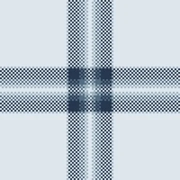 Textile design of textured plaid. Checkered fabric pattern swatch for shirt.. Illustrazione stock