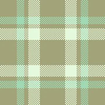 Textile design of textured plaid. Checkered fabric pattern swatch for shirt.. Stock Illustration