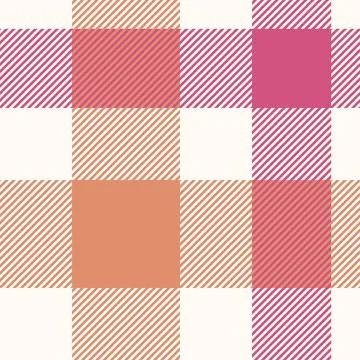 Textile design of textured plaid. Checkered fabric pattern swatch for shirt.. Stock Illustration