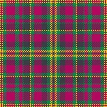 Textile design of textured plaid. Checkered fabric pattern swatch for shirt.. Illustrazione stock