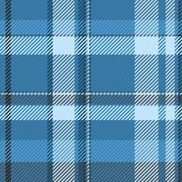 Textile design of textured plaid. Checkered fabric pattern swatch for shirt.. Stock Illustration