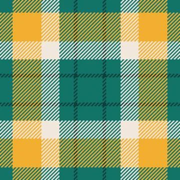 Textile design of textured plaid. Checkered fabric pattern swatch for shirt.. イラスト素材