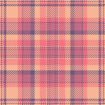Textile design of textured plaid. Checkered fabric pattern swatch for shirt.. Stock Illustration