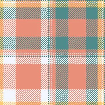 Textile design of textured plaid. Checkered fabric pattern swatch for shirt.. 스톡 일러스트