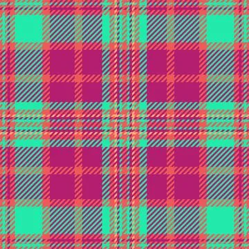 Textile design of textured plaid. Checkered fabric pattern swatch for shirt.. Stock Illustration