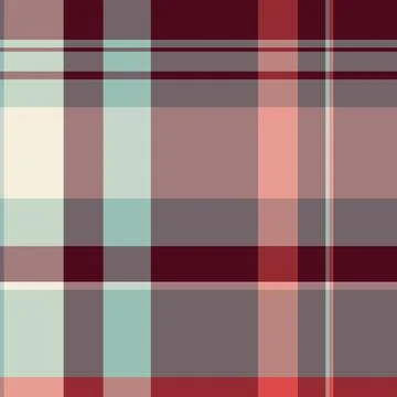 Textile design of textured plaid. Checkered fabric pattern swatch for shirt.. Stock Illustration