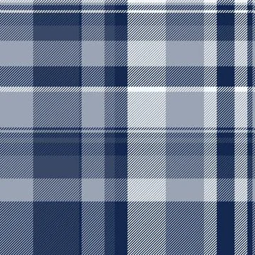 Textile design of textured plaid. Checkered fabric pattern swatch for shirt.. Stock Illustration