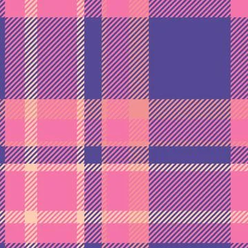 Textile design of textured plaid. Checkered fabric pattern swatch for shirt.. Stock Illustration