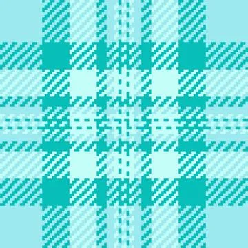 Textile design of textured plaid. Checkered fabric pattern swatch for shirt.. Stock Illustration